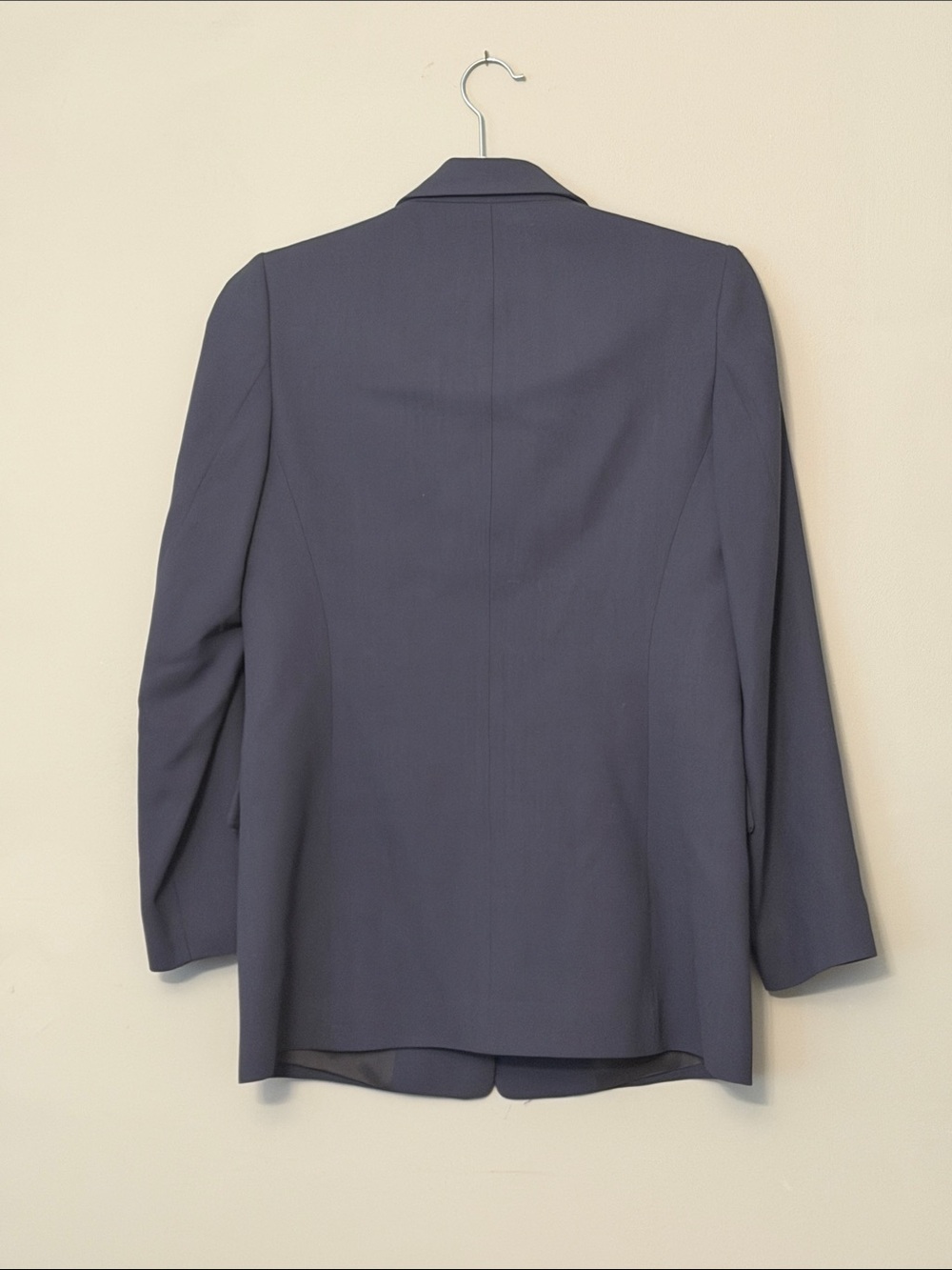 J.Crew 100% Wool Slate Gray 3-Button Single Breasted Blazer P2 Petite 2 - Picture 2 of 7